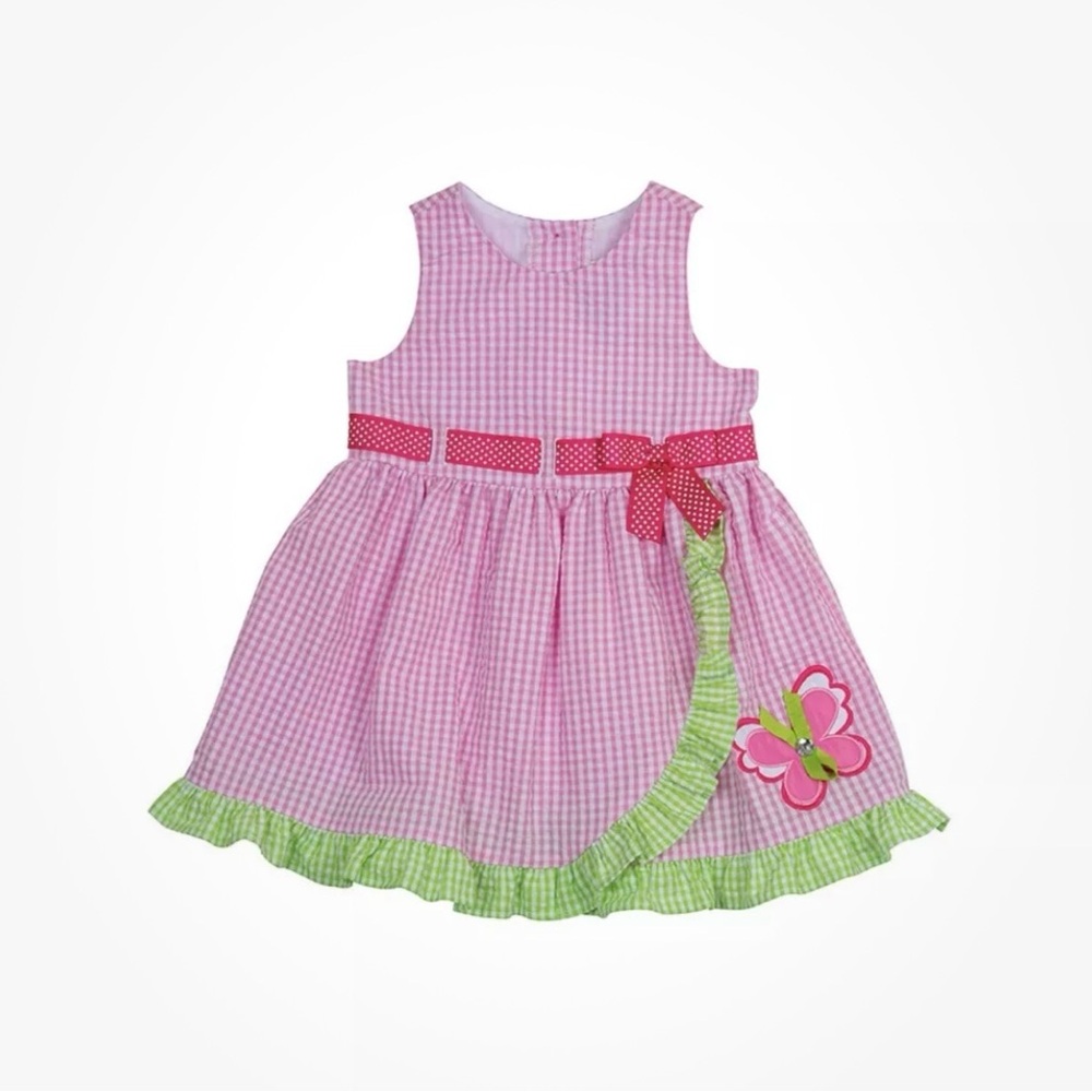 Rare edition baby girl pink dress size 18 m